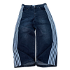 TRACK JEANS (NAVY/WHITE)