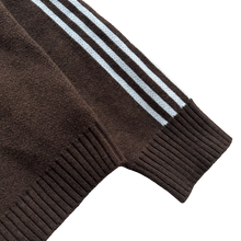Load image into Gallery viewer, TRACK KNIT (BROWN/WHITE)