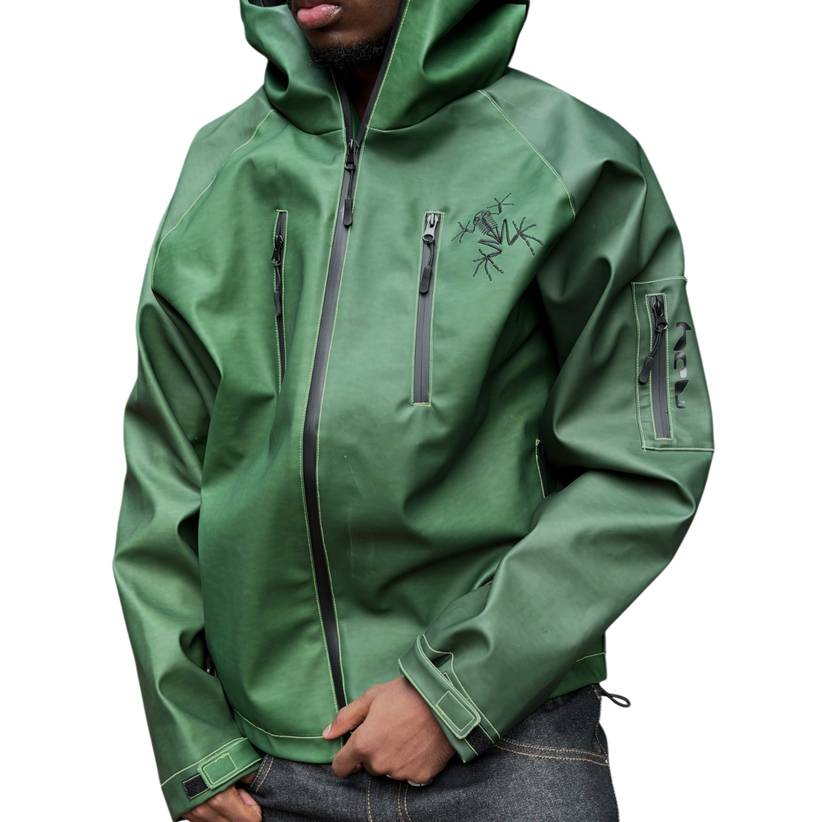 HEAT REACTIVE SKI JACKET (RACING GREEN) – heavencanwait.store