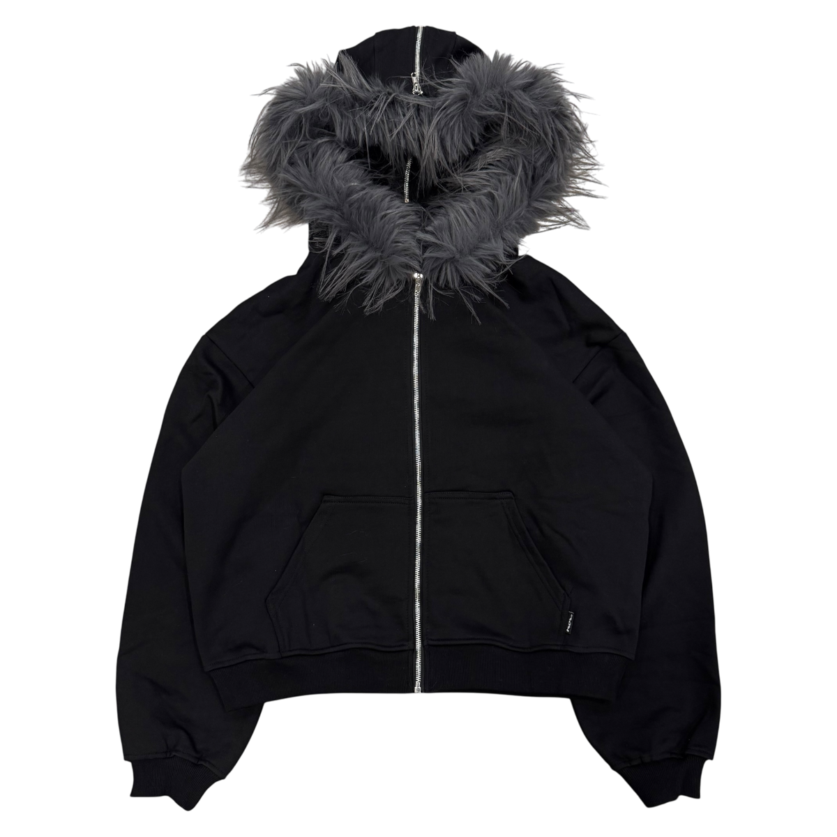ジャケット・アウター Heaven Can Wait Fur Zip hoodie FUR ZIP HOODIE (BLACK) - heavencanwait.store