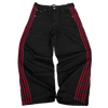 TRACK JEANS (BLACK/RED)