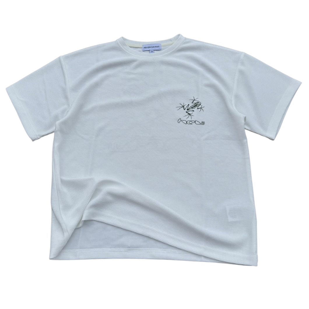 WAFFLE TEE (WHITE)