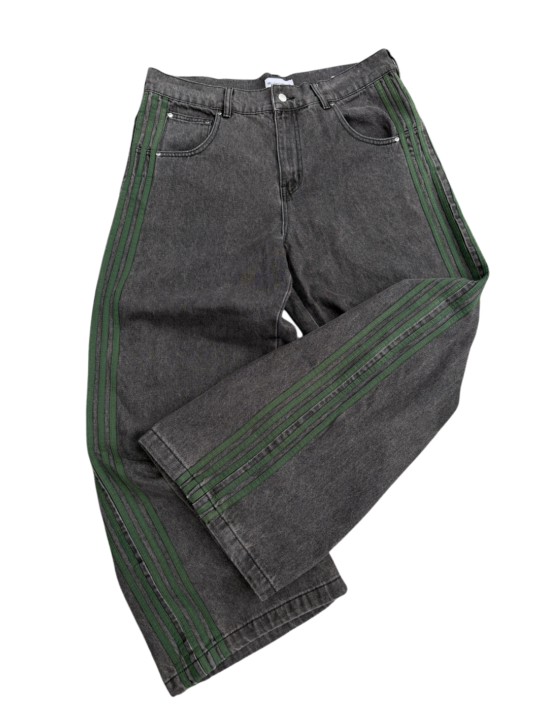 TRACK JEANS (STONE/GREEN)