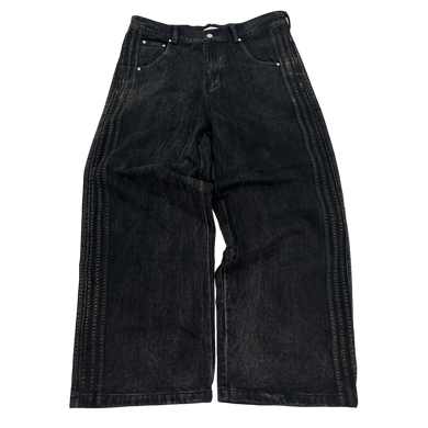 TRACK JEANS (BLACK/BLACK)