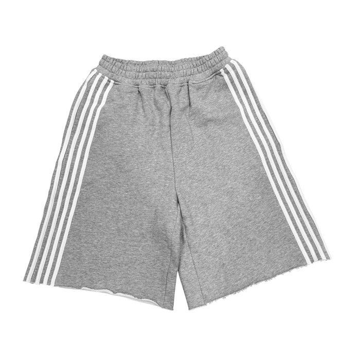 SPIKE SHORTS (GREY/WHITE)