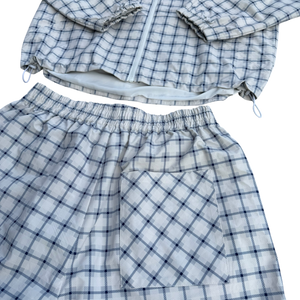 PLAID TECH SHORTS
