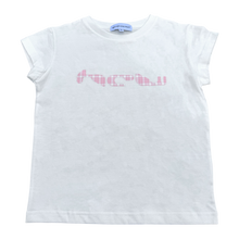 Load image into Gallery viewer, BABY TEE (PINK PLAID)