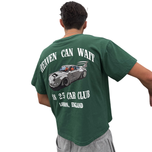 CAR CLUB TEE (RACING GREEN) – heavencanwait.store