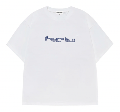 LOGO TEE (PLAID)
