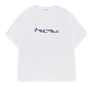 LOGO TEE (PLAID)