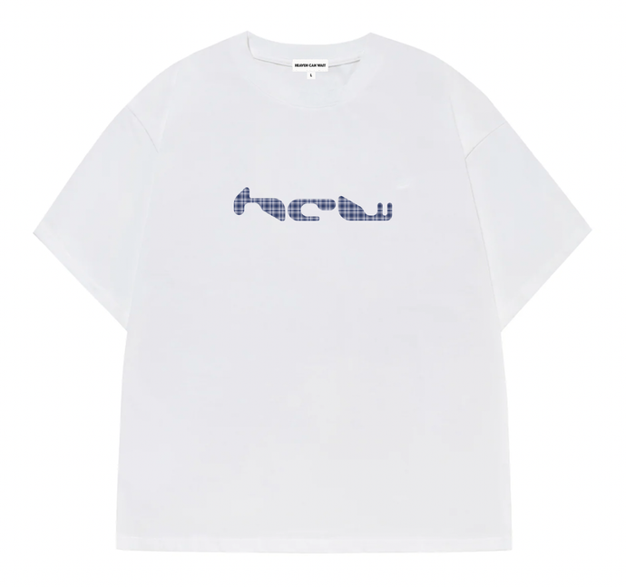 LOGO TEE (PLAID)
