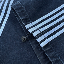Load image into Gallery viewer, TRACK JEANS (NAVY/WHITE)