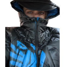 Load image into Gallery viewer, TECH PUFFA (BLACK/BLUE)