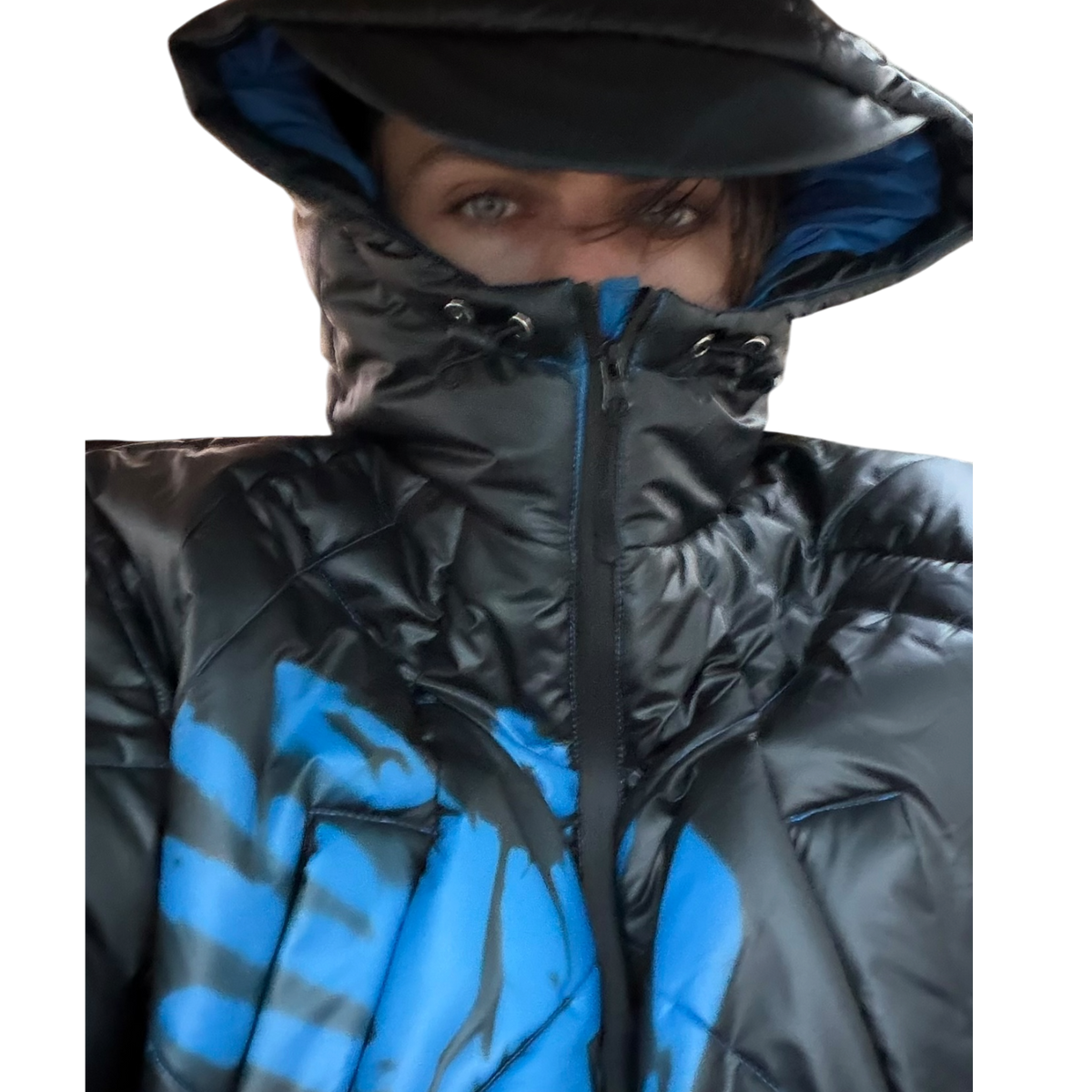 TECH PUFFA (BLACK/BLUE) – heavencanwait.store