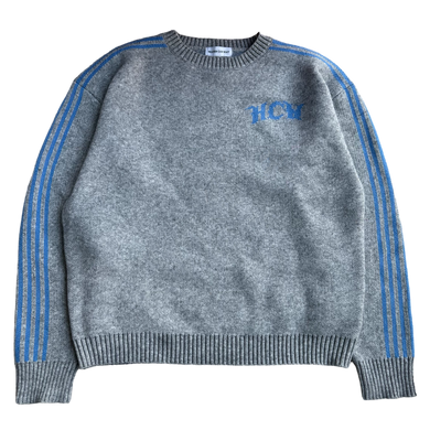 TRACK KNIT (GREY/BLUE)