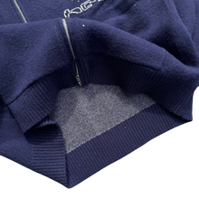 Load image into Gallery viewer, KNIT FROG HOODIE (NAVY)