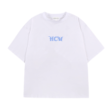 Load image into Gallery viewer, SKULL LOGO TEE (WHITE/BLUE)