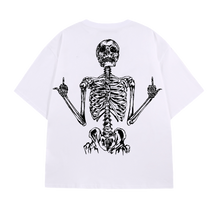 Load image into Gallery viewer, SKULL LOGO TEE (WHITE/BLACK)