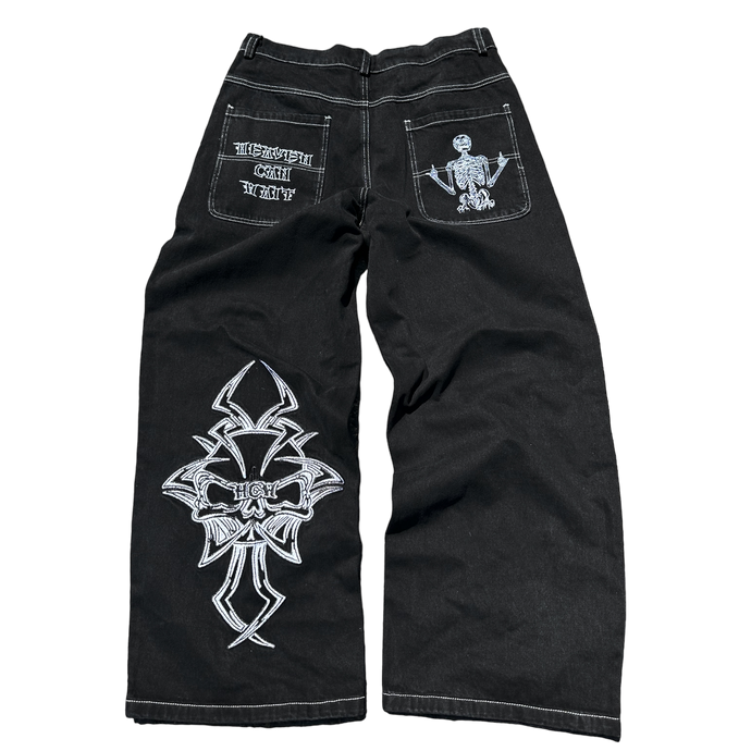 HEAVEN CAN WAIT HCW SKULL JEANS www.sudouestprimeurs.fr