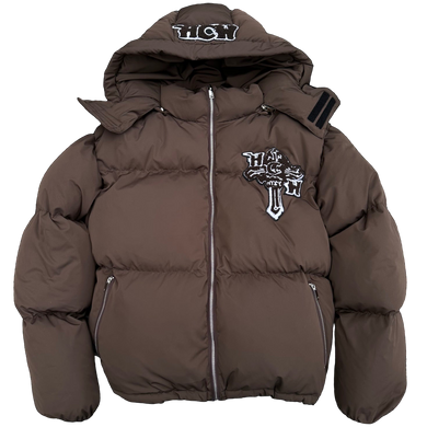 V2 PUFFA JACKET (BROWN)