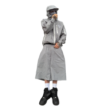 Load image into Gallery viewer, TECH JACKET (BLACK PLAID)