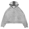 SPIKE HOODIE (GREY/BLACK)