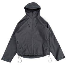 Load image into Gallery viewer, HEAT REACTIVE SKI JACKET (BLACK/BLUE)