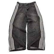 TRACK JEANS (GREY) heavencanwait.store