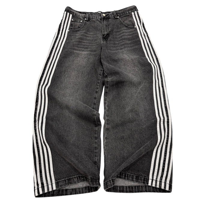 TRACK JEANS (GREY)