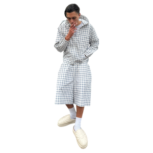 PLAID TECH SHORTS