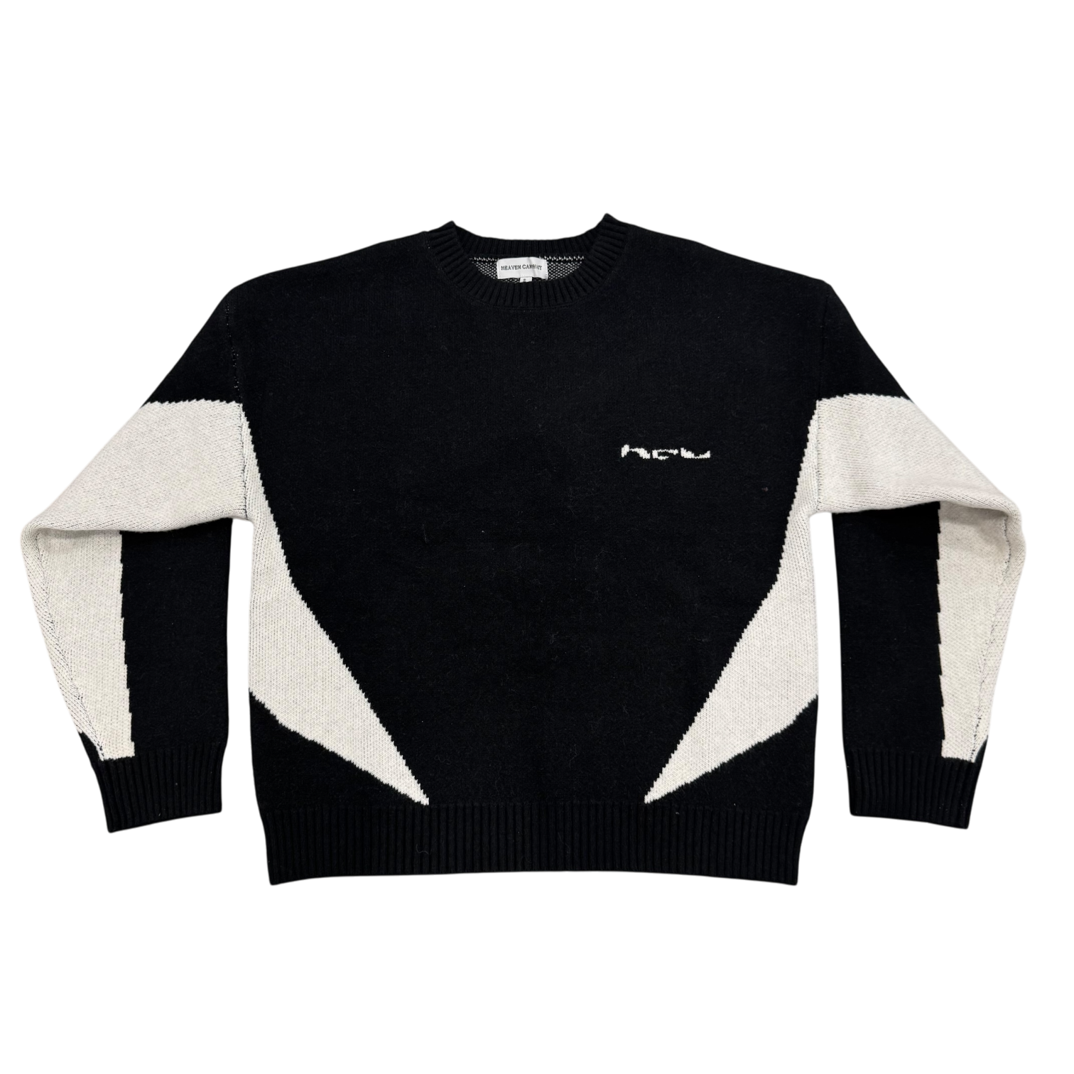 TECH KNIT (BLACK/WHITE) - heavencanwait.store