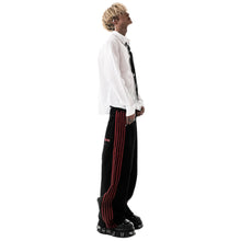 Load image into Gallery viewer, TRACK JEANS (BLACK/RED)
