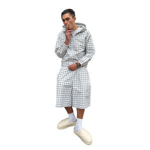 PLAID TECH SHORTS
