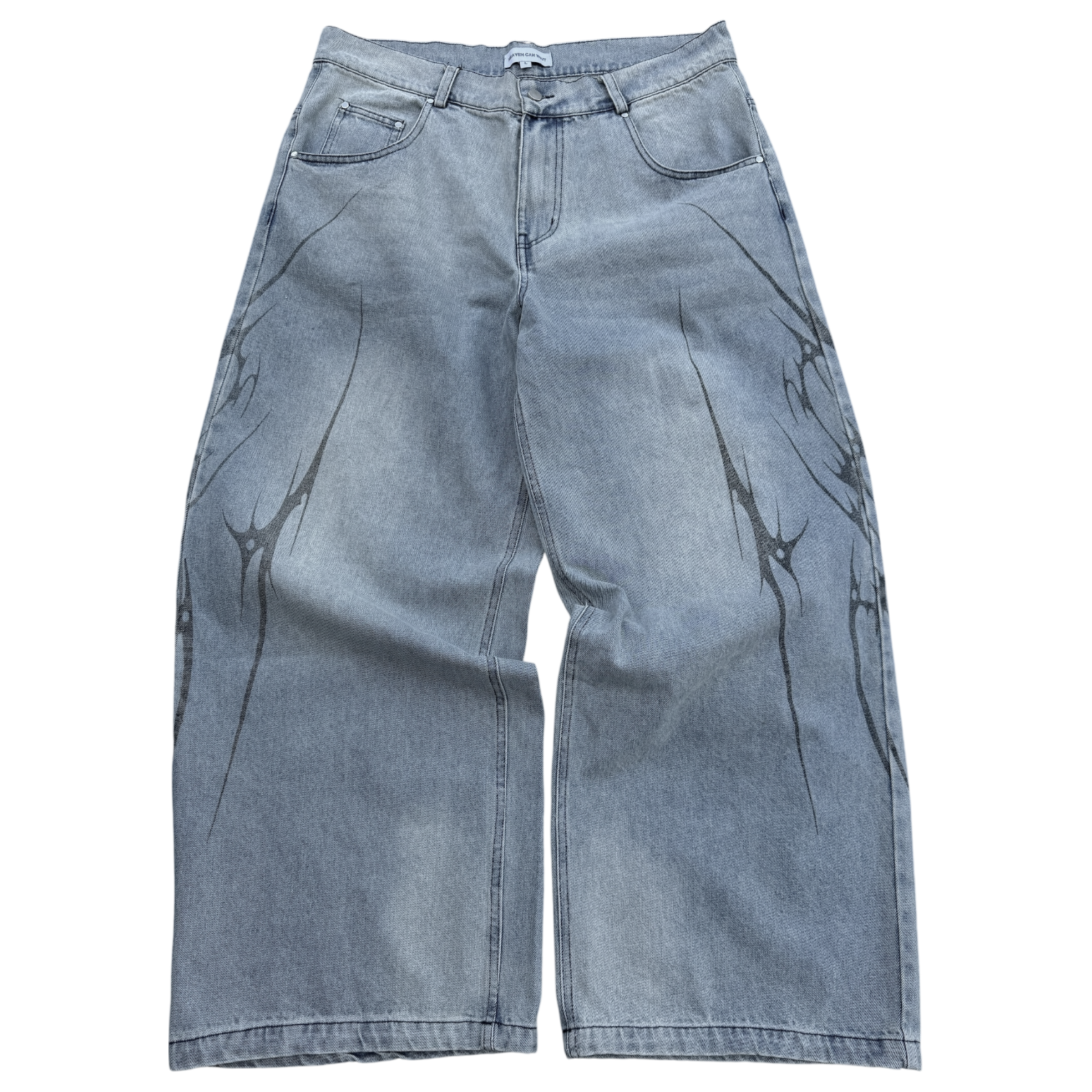 HCW heaven can wait トラックジーンズ TRACK JEANS (BLUE) – heavencanwait.store