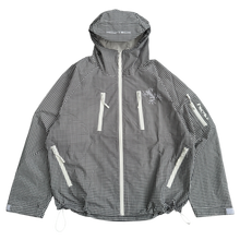 Load image into Gallery viewer, TECH JACKET (BLACK PLAID)