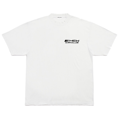 CAR CLUB TEE (WHITE)