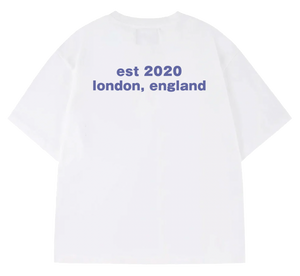 EST TEE (WHITE/BLUE)