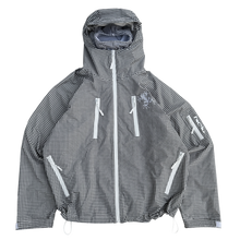 Load image into Gallery viewer, TECH JACKET (BLACK PLAID)