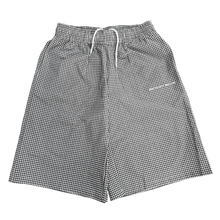 Load image into Gallery viewer, TECH SHORTS (BLACK PLAID)