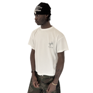 WAFFLE TEE (WHITE)