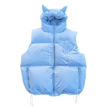 Load image into Gallery viewer, DEVIL PUFFA GILET (BLUE)