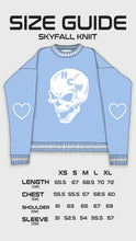 Load image into Gallery viewer, ROUND NECK SKYFALL KNIT (BLUE)